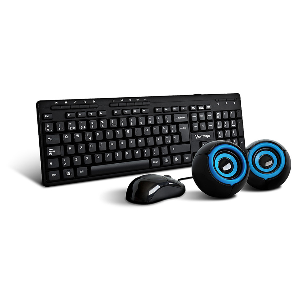 [KITVGO060] Kit de Teclado y Mouse VORAGO Kms-104