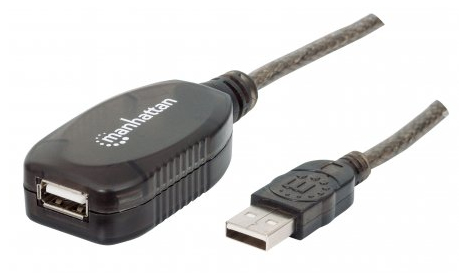 [CABITL2330] Cable USB - Extensión MANHATTAN 151573