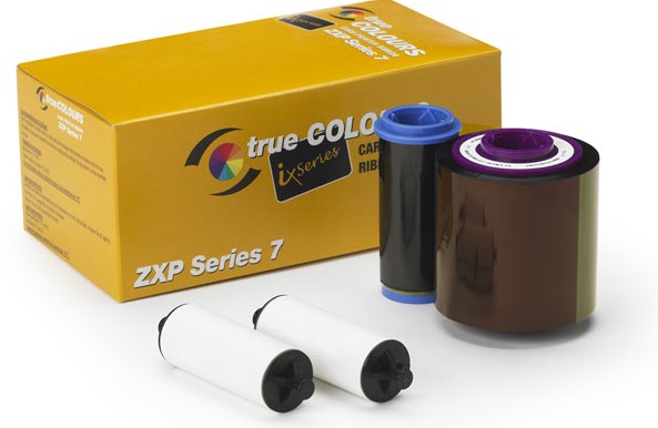 [CARZBR820] CINTA 5 PANELES DE COLOR ZEBRA ZXP7