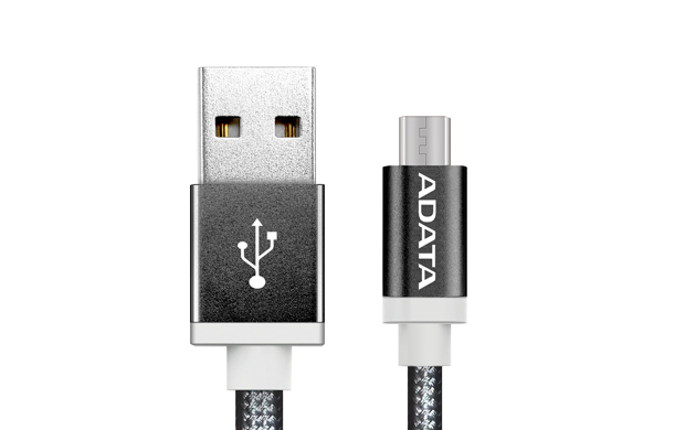 [CABDAT090] Cable Micro USB ADATA  AMUCAL-100CMK-CBK