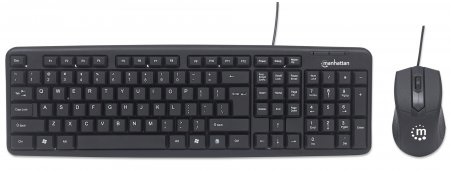 [KITITL020] Kit de mouse y teclado MANHATTAN 178464