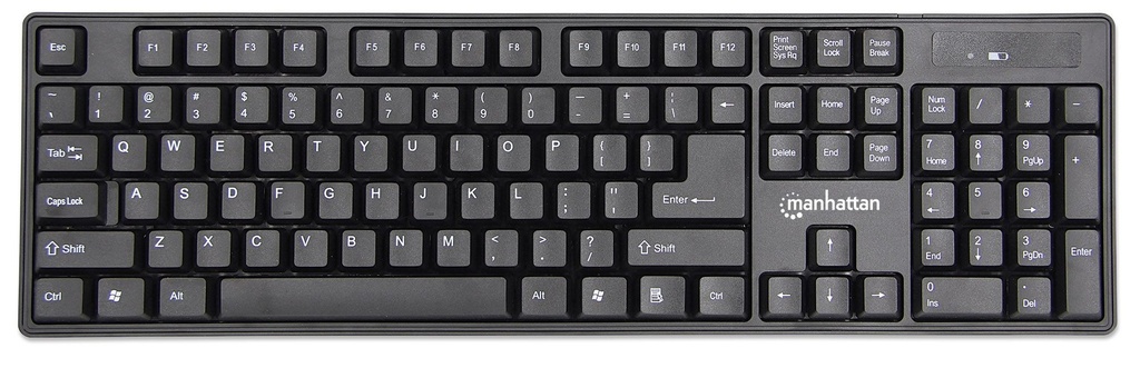 [KITITL030] Kit de teclado y mouse  MANHATTAN 178990