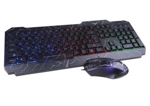 [KITNCB100] Kit de Teclado y Mouse Naceb Technology Raptor