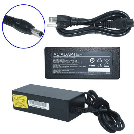 [ACCGEN300] Cargador para Laptop GENERICO Adaptador de Corriente 65W 19V-3.42A