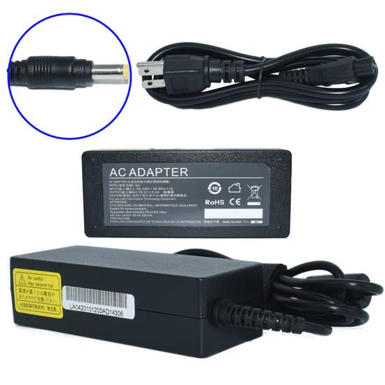 [ACCGEN340] Cargador de Laptop GENERICO 65W AC-HP Punta Amarilla