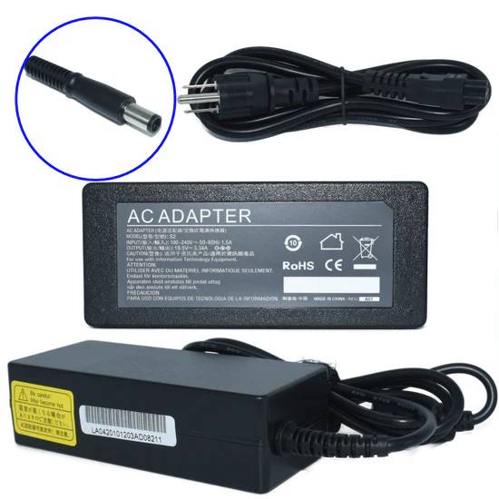 [ACCGEN350] Cargador para Laptop GENERICO Adaptador de Corriente 65W 19.5V-3.34A