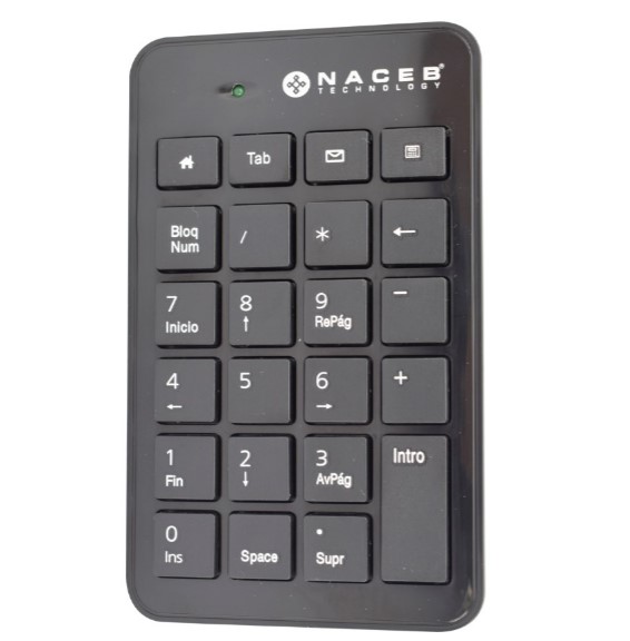 [TECNCB040] Teclado Numérico Naceb Technology NA-0104