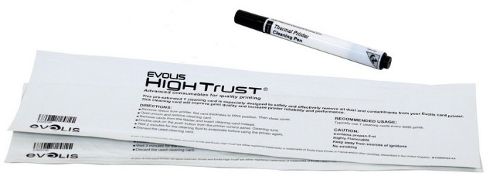 [KITBAD040] KIT DE LIMPIEZA REGULAR BADGY PARA IMPRESORA