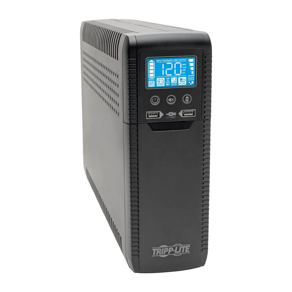 [NBKTRL2470] UPS Interactivo con USB 1300VA/720W,120V, 50H TRIPP-LITE ECO1300LCD