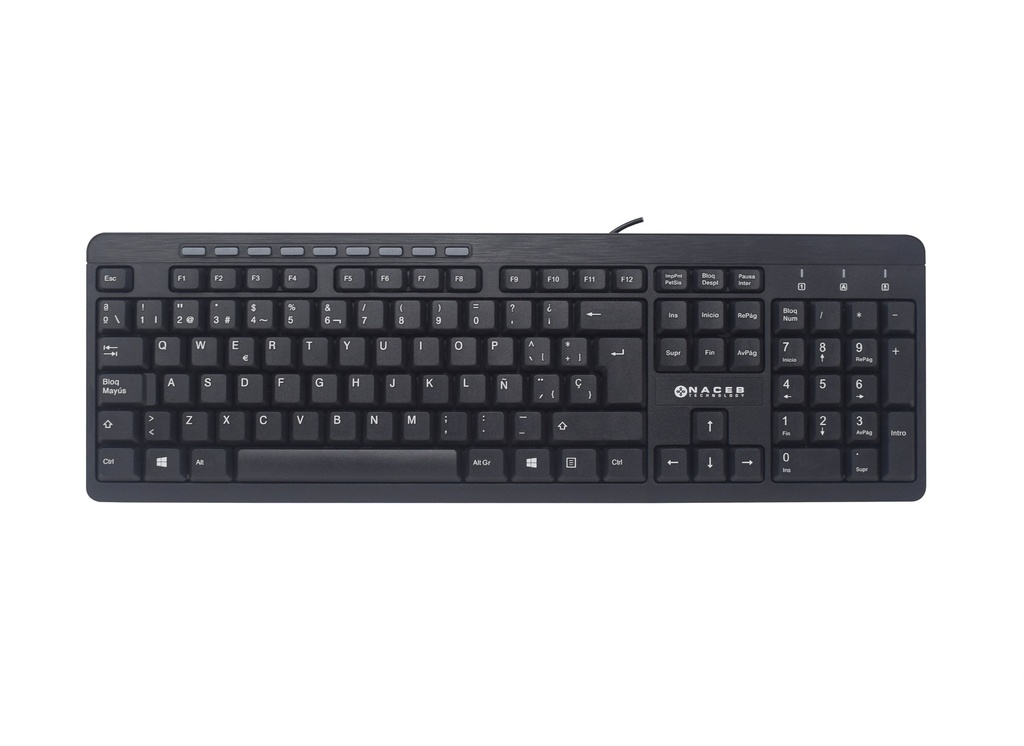 [TECNCB070] Teclado Multimedia Naceb Technology NA-0109