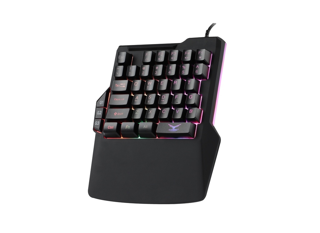 [TECNCB080] TECLADO ONE HANDRGB ATHERIS Naceb Technology NA-0938