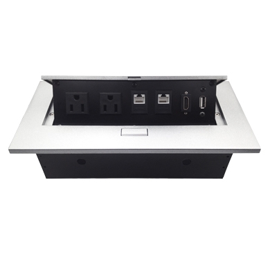 [CABRBT2730] CAJA PARA MESA: HDMI, USB, RJ45 CAT6 BROBOTIX 171224