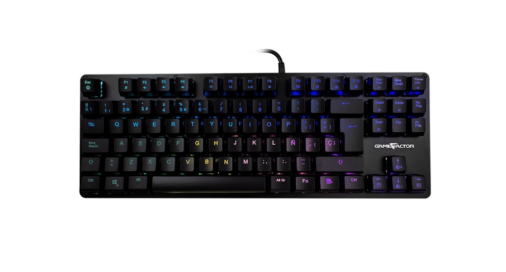 [TECVGO160] Teclado Mecánico GAME FACTOR KBG500-BL