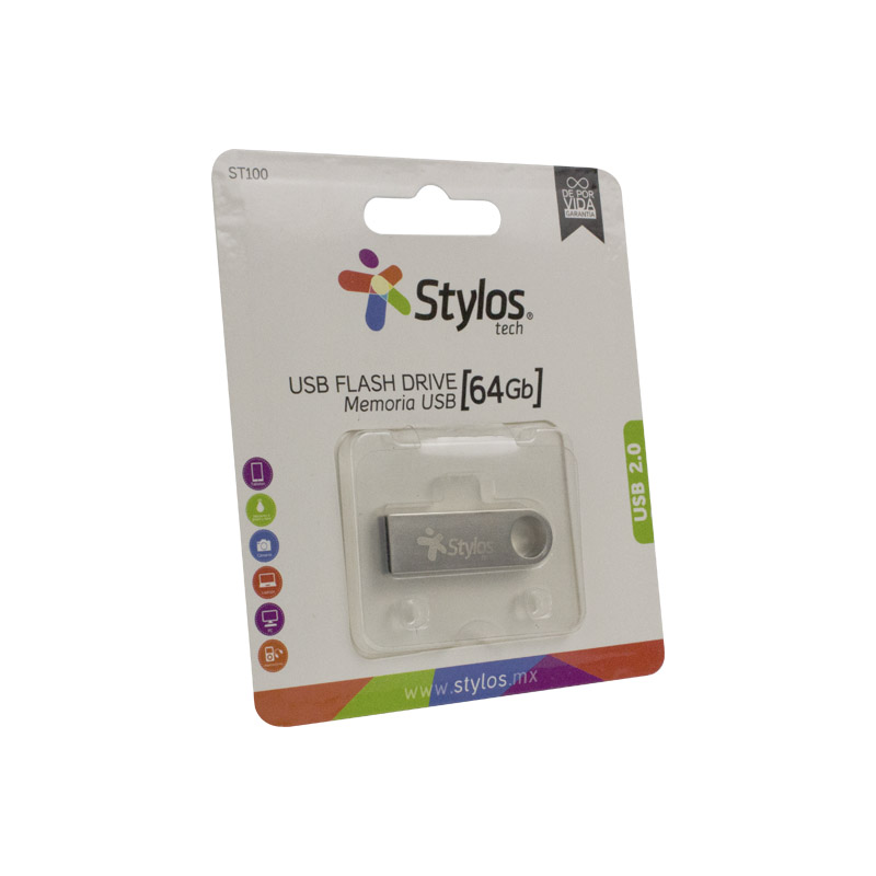 [MEMSTY140] Memoria USB 64 GB Stylos STMUSB4B