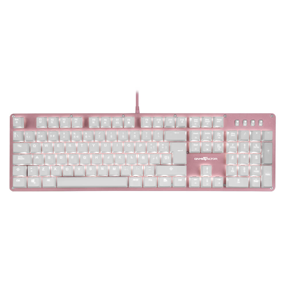 [TECVGO190] Teclado mecánico GAME FACTOR KBG400-PK-BL
