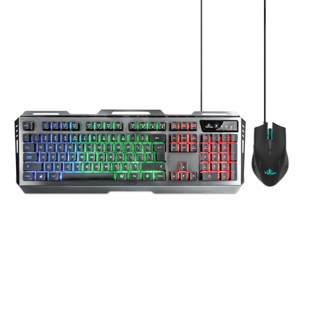 [KITYEY030] Kit Teclado y Mouse Gaming Yeyian YKP-20706