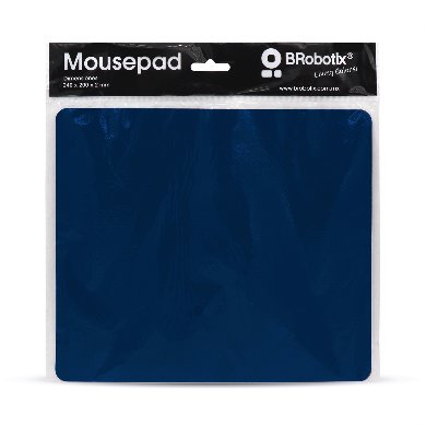 [ACCRBT6480] Mouse Pad Ultra Delgado Azul Marino con Bolsa BROBOTIX 695157