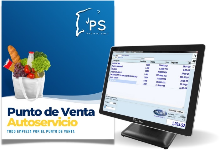 [KITPSF020] Punto de Venta para Autoservicios PACIFIC SOFT SF020