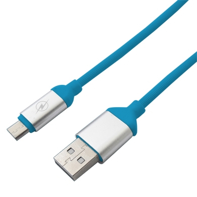 [CABRBT3280] Cable USB V2.0 a Micro de PVC Texturizado BROBOTIX 161208A