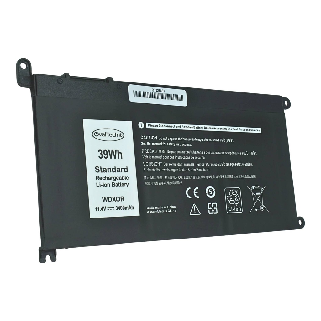 [BATOVL1210] Batería 3 Celdas OVALTECH OTD5481