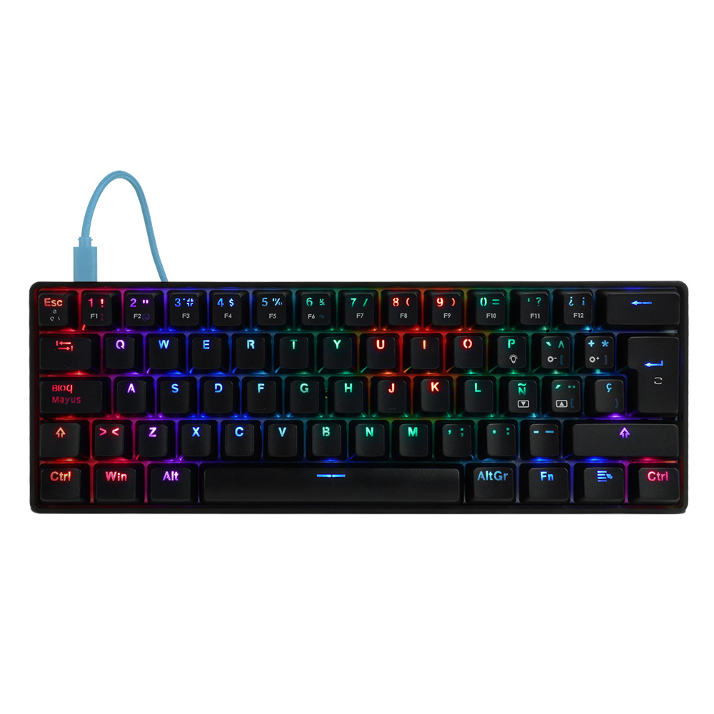 [TECVGO240] Teclado Mecánico  GAME FACTOR KBG560-BL