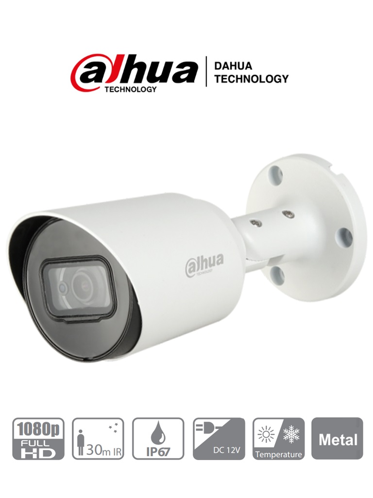 [CAMDAH1900] Cámara Bala Análoga Dahua Technology HFW1200T-36