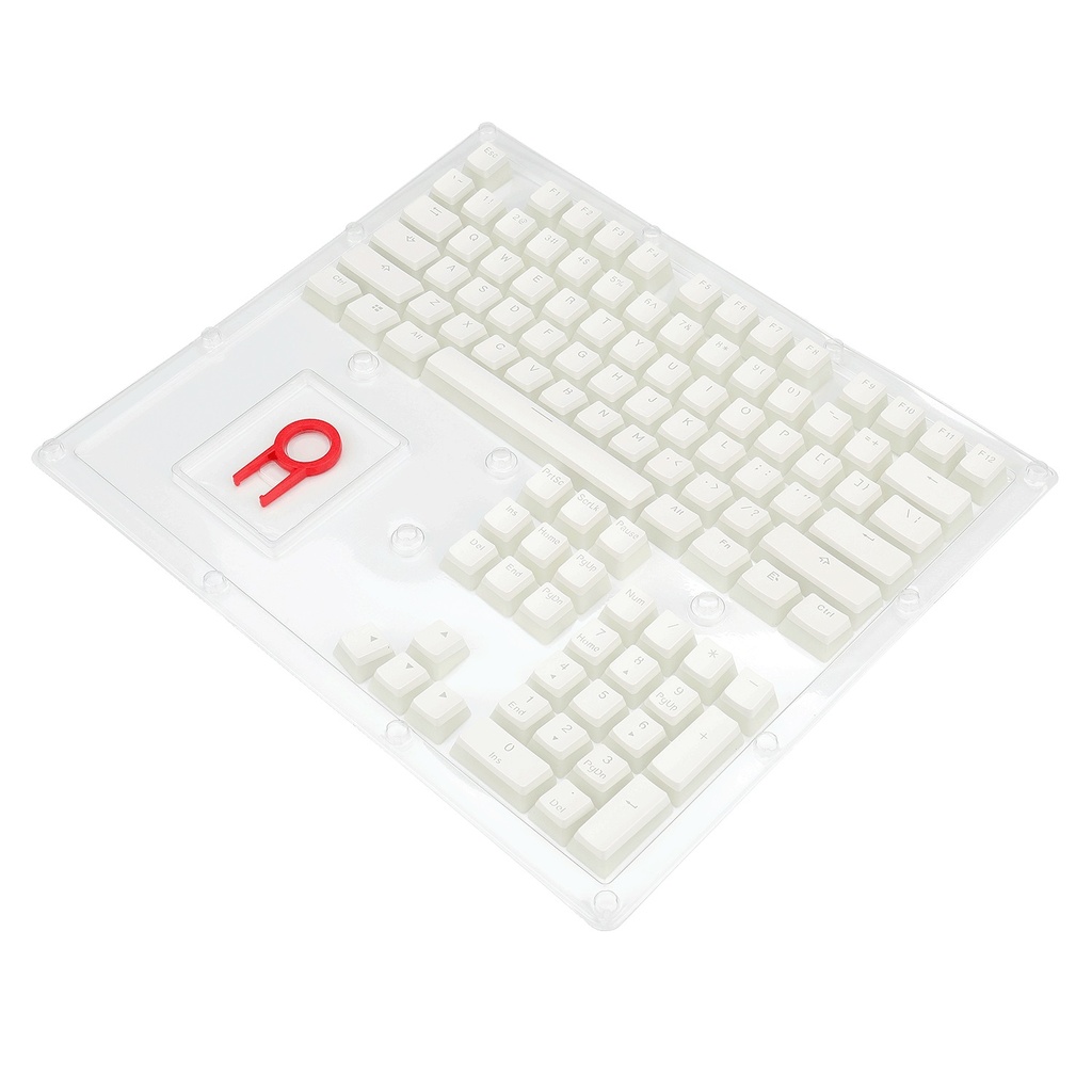 [TECRDG180] Keycaps  Redragon Sacarab White