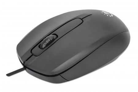 [MOUITL810] Mouse USB Óptico con Cable MANHATTAN 190190