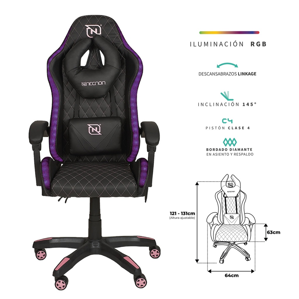 [SILNNN090] silla gaming NECNON NSG-RGB-1