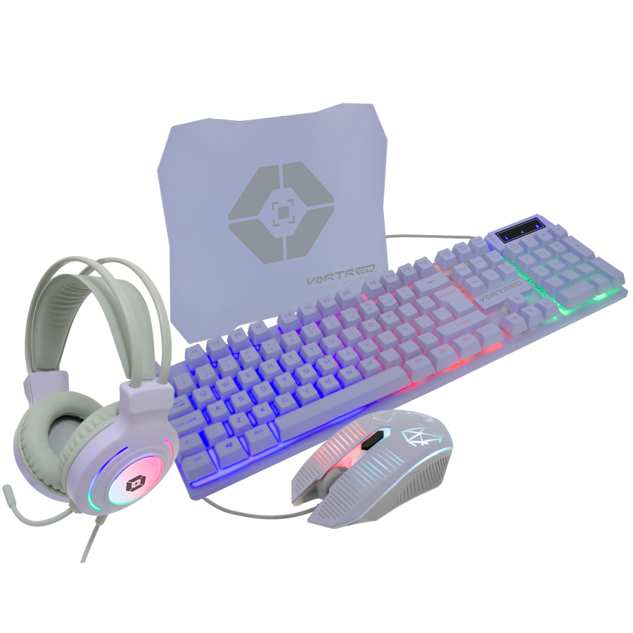 [KITMST1330] Kit teclado y mouse gamer VORTRED