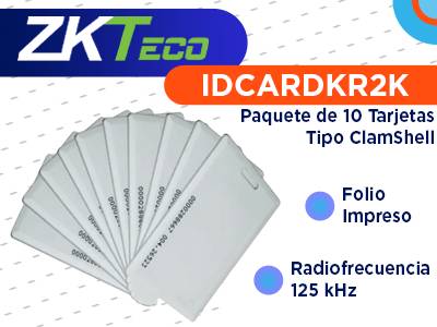 [ACCZKT650] Tarjetas compatibles con lectores RFID con fr ZK TECO IDCARDKR2K
