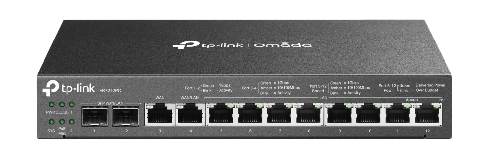[ROUTPL1080] VPN Router Omada ER7212PC