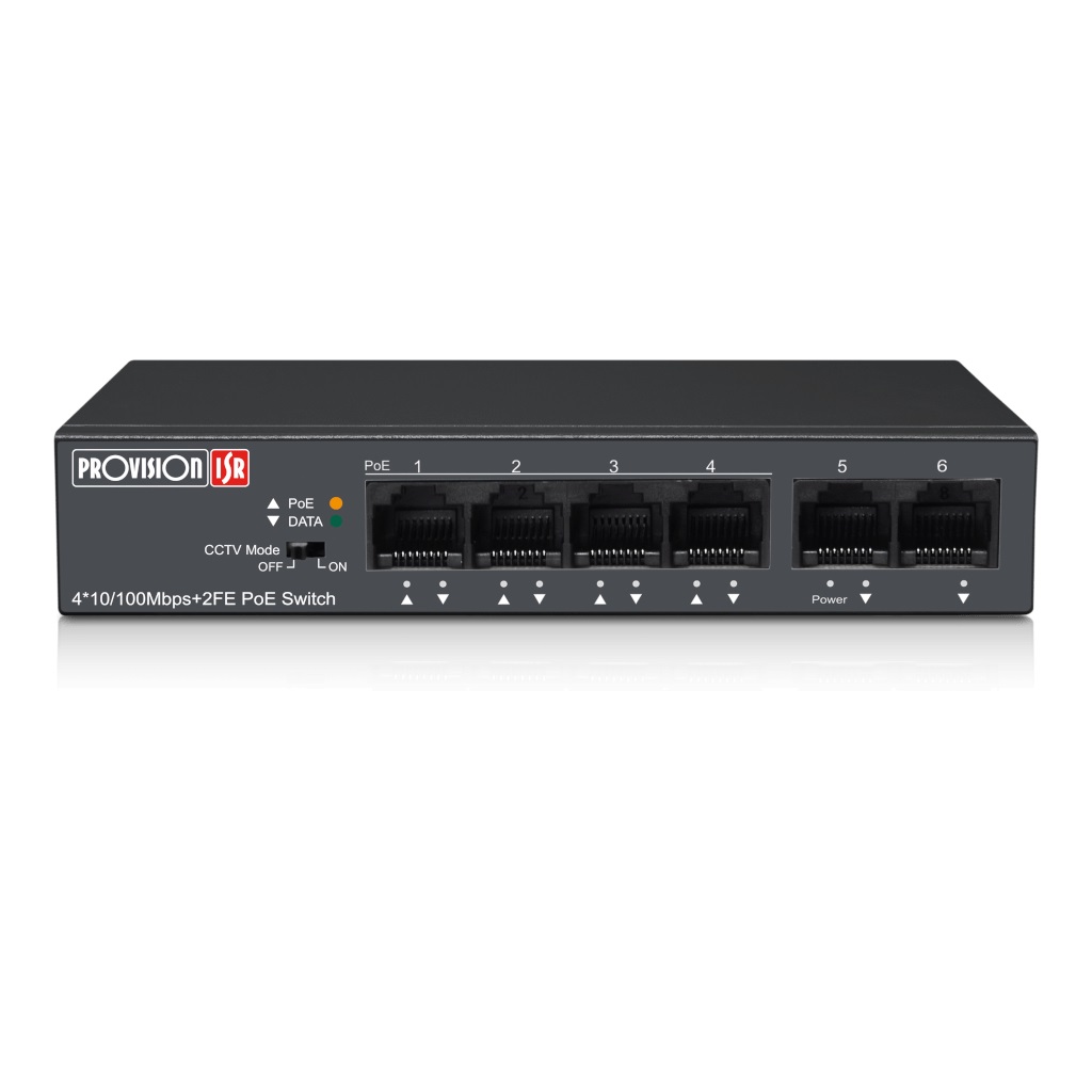 [SWTPVS340] Switch PROVISION-ISR POES-0460C+2I-V2