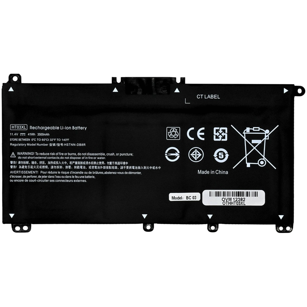 [BATOVL1400] Bateria OVALTECH OTHHT03XL