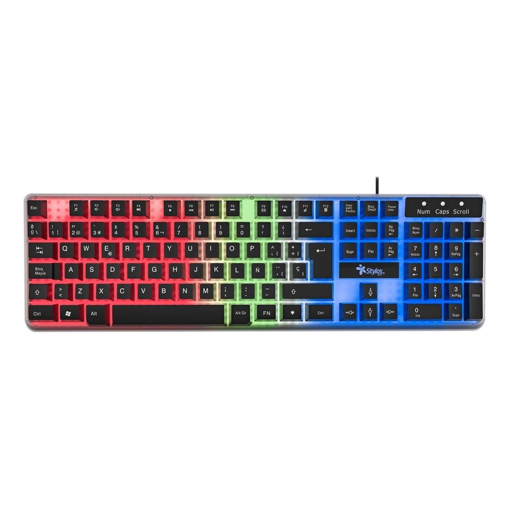 [TECSTY080] Teclado Stylos STTEALLED1T