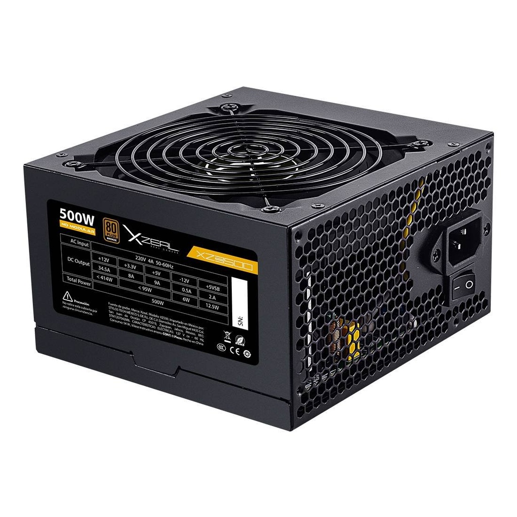 [GABSTY280] Fuente de poder Xzeal XZPS500B