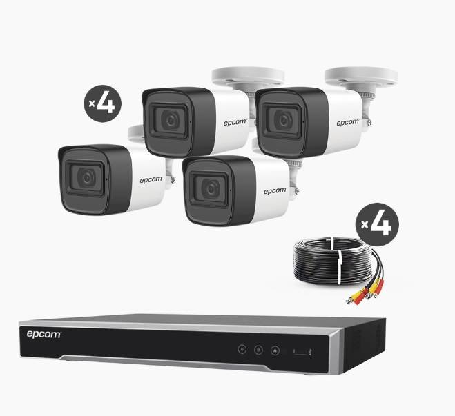 [KITHKV600] Kit de videovigilancia HIKVISION B50-KIT-MIC