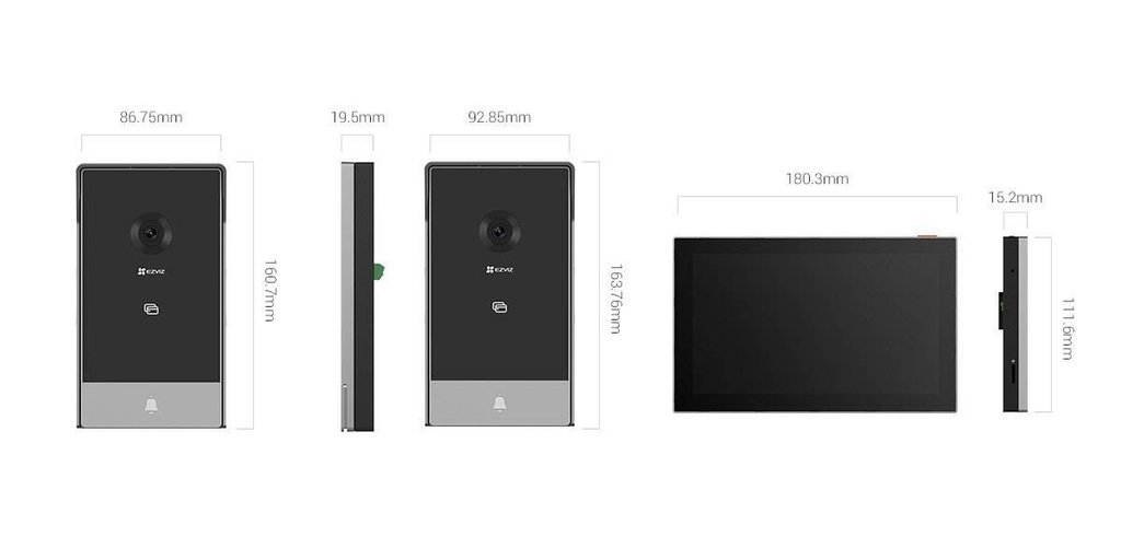 [ACCEZV160] Videoportero EZVIZ HP7