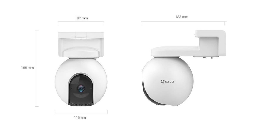 [CAMEZV480] Cámara Wifi EZVIZ EB8 4G