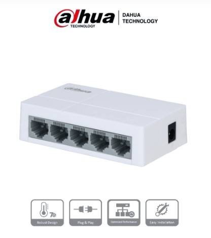 [SWTDAH350] Switch Dahua Technology DH-PFS3005-5ET-V2