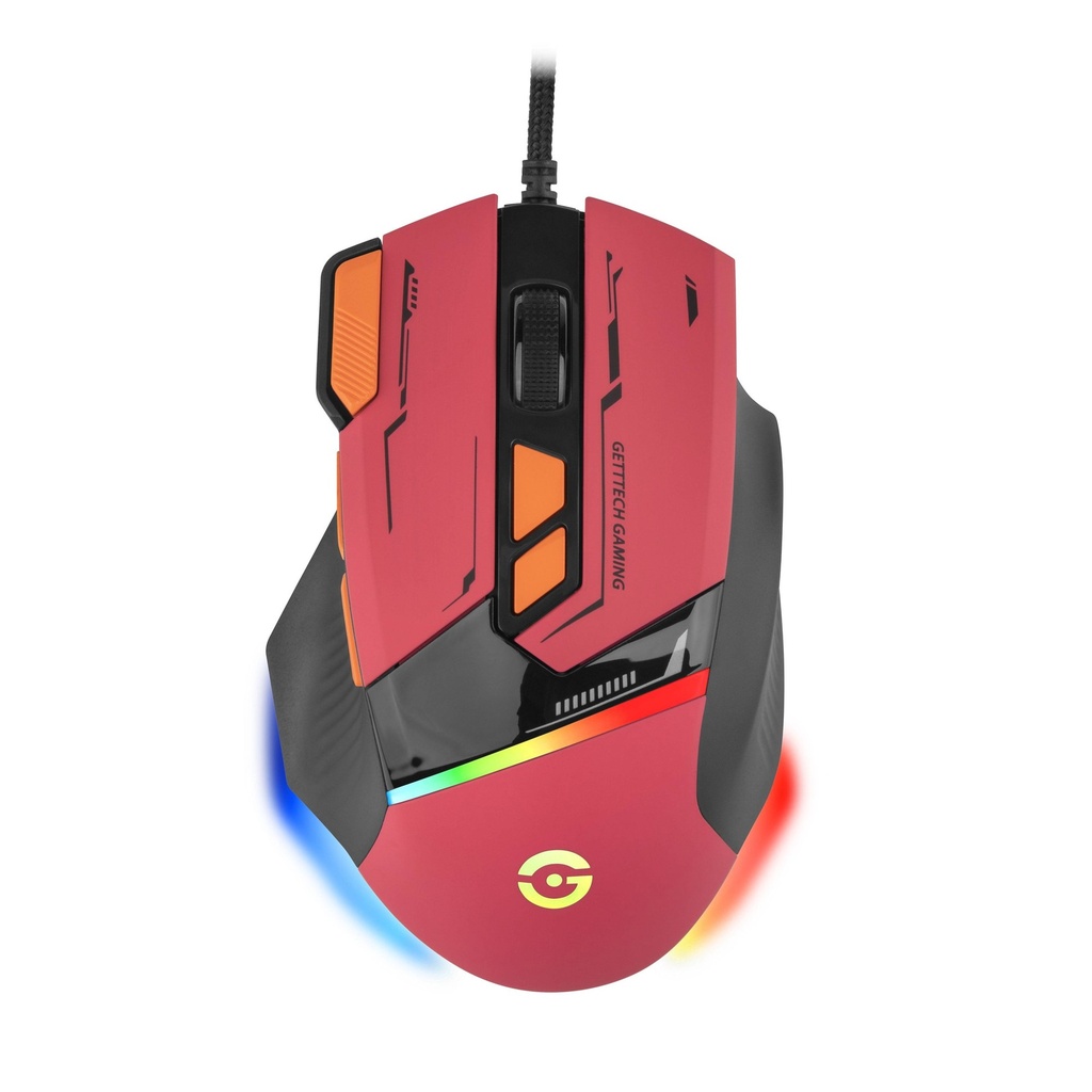 [MOUGET090] Mouse GETTTECH GPM-RGBWR-G1-RD