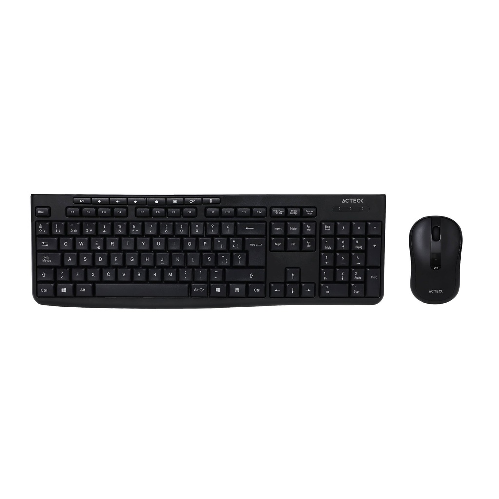 [KITACT1180] Kits para Teclado y Mouse ACTECK Essential Series