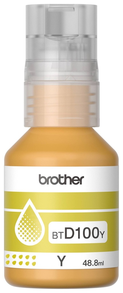 [CARBRT4540] Tinta BROTHER BTD100Y