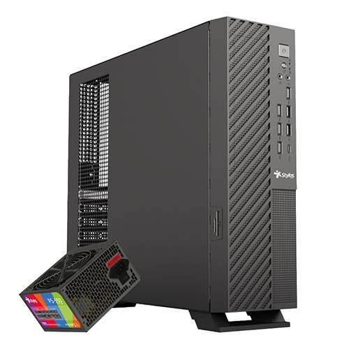 [GABSTY350] Gabinetes para computadoras Stylos STGAMN1B