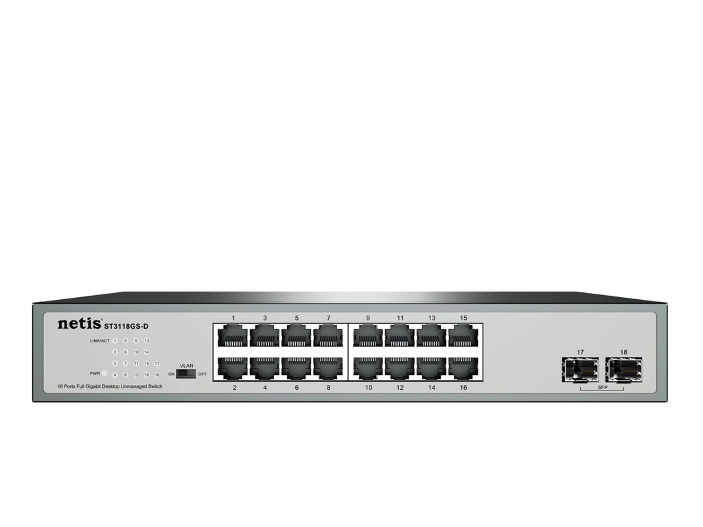 [SWTNET110] Switches NETIS ST3118GS-D