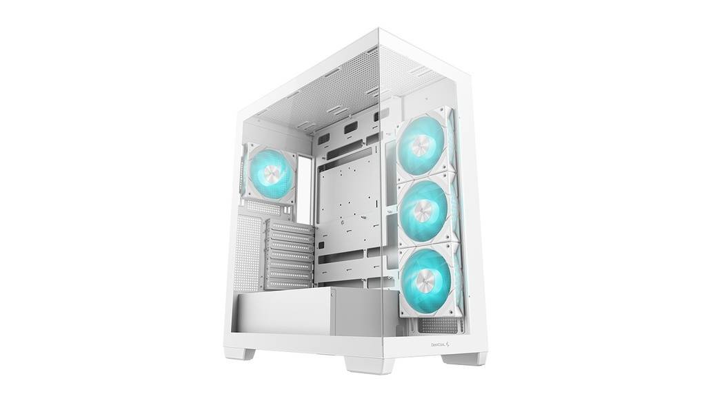 Gabinetes Gaming DeepCool CG580 4F WH