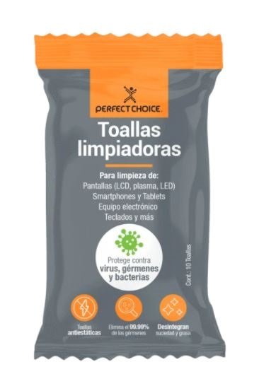 [ACCMST095] Toallas Limpiadoras PERFECT CHOICE PC-030324