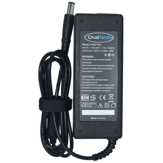 [ACCOVL020] Adaptador para Computadora Portatil  OVALTECH 19.5V/4.62AH C/Blister + USB