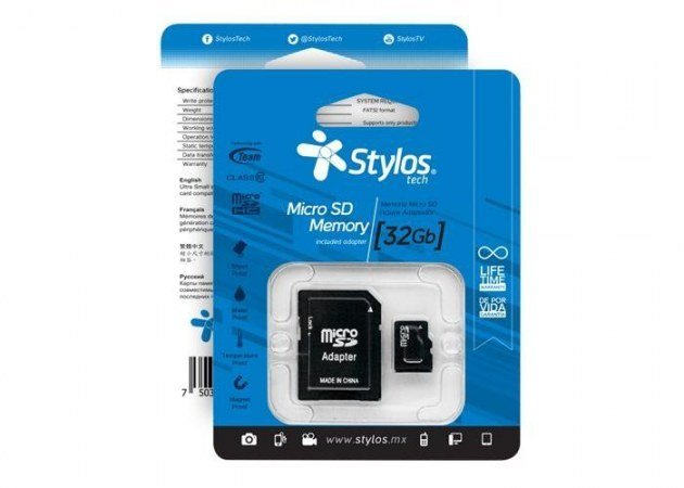 [MEMSTY030] Memoria Micro SD Stylos STMS321B