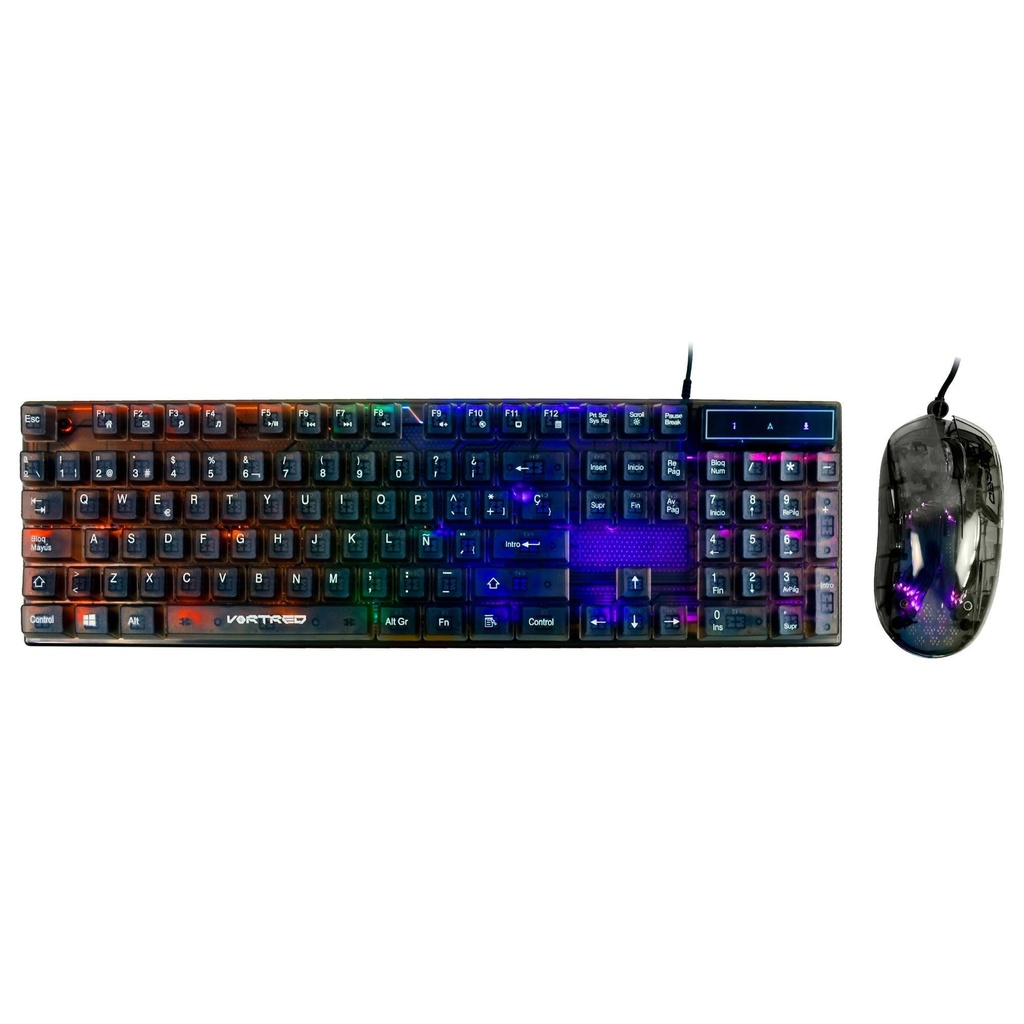 [KITMST1420] Kits de Teclado y Mouse Gaming VORTRED V-930723